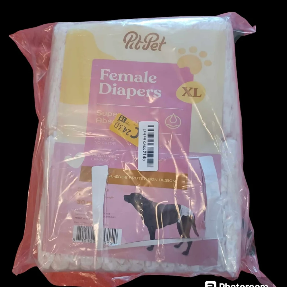 Pitpet Female Dog Diapers - Picture 1 of 2